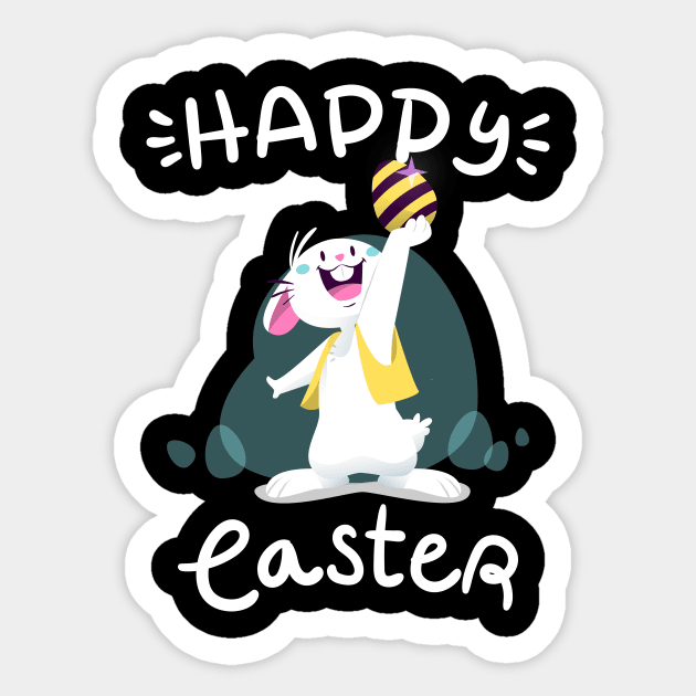 Happy Easter Sticker by Imutobi